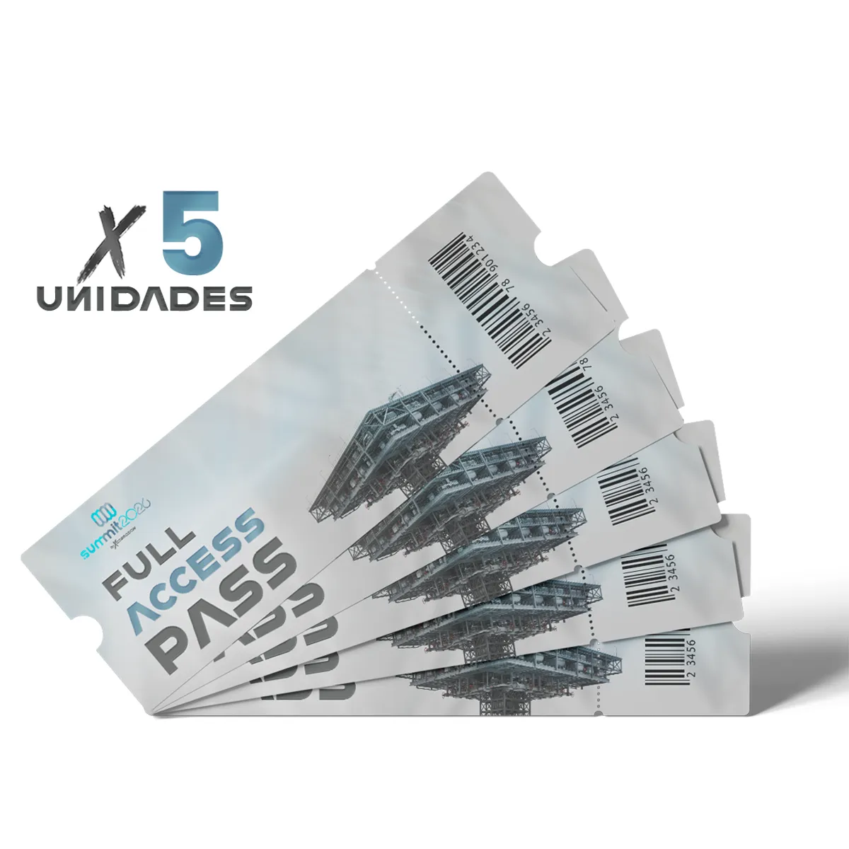 ACCESSX5_11zon Ticket Pass x5 unidades - Imagen 1